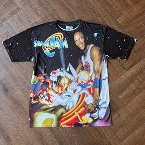 Space Jam Michael Jordan T Shirt Multicolor Sz XL